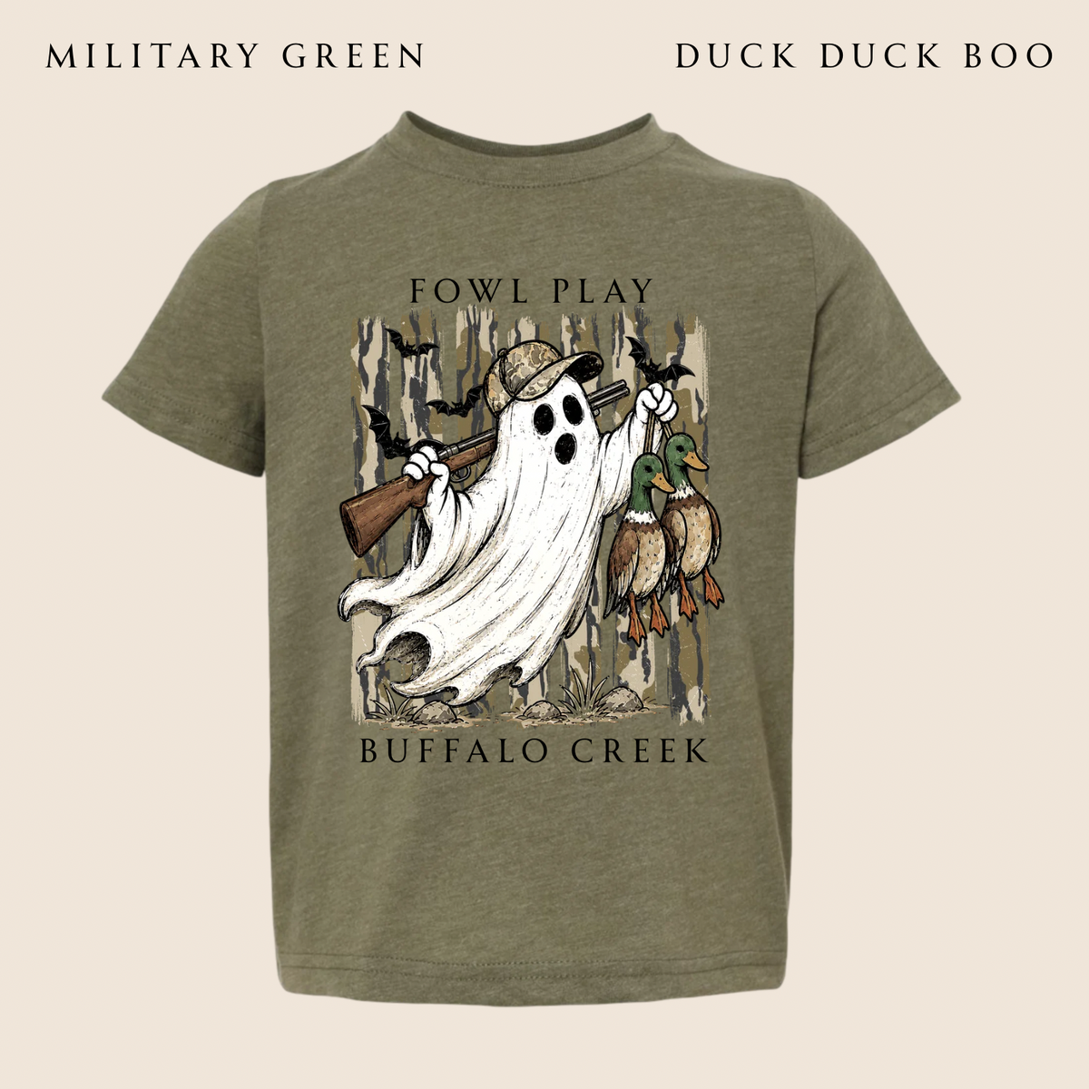 Duck Duck Boo Halloween Tee