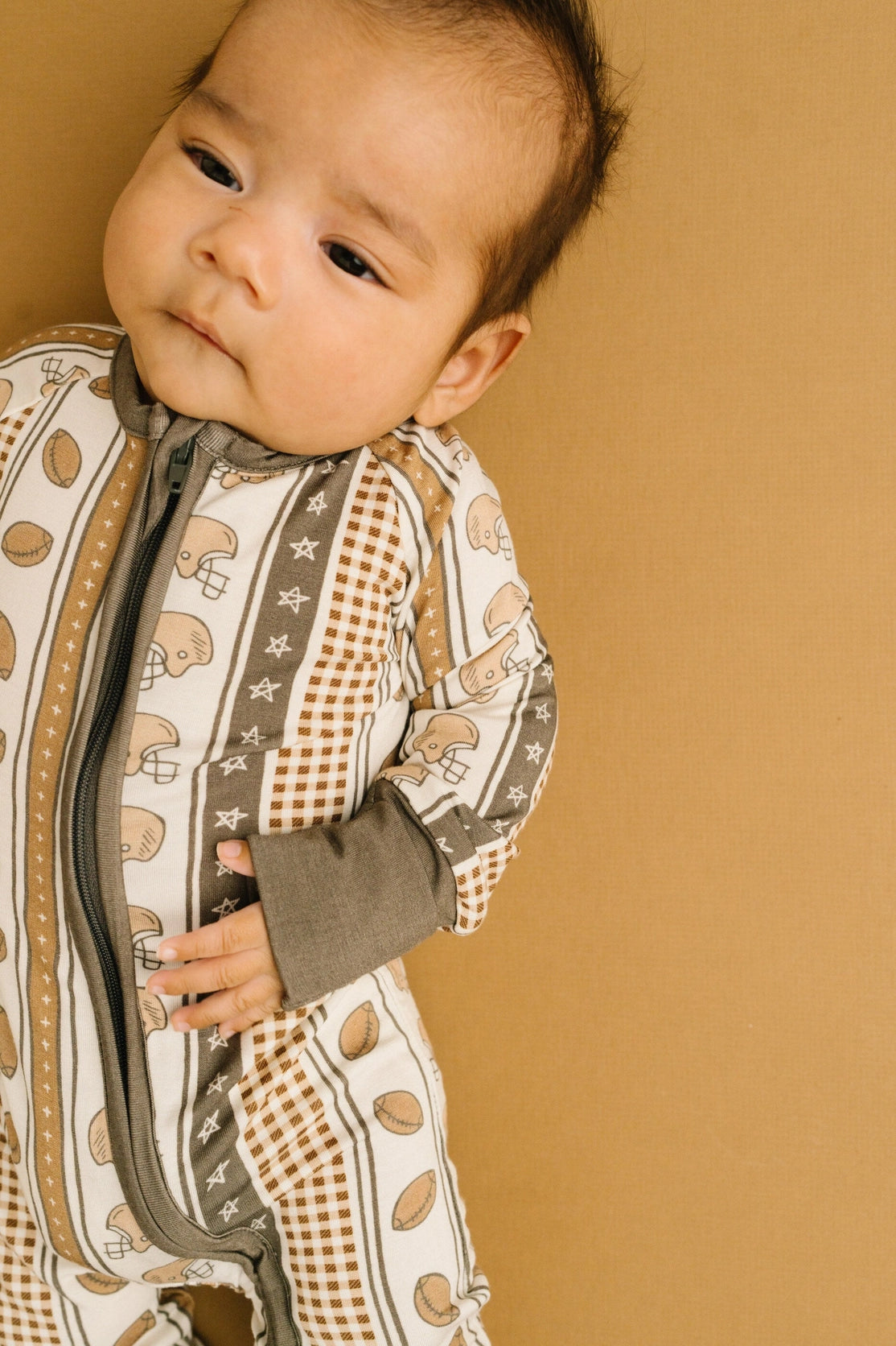 Touchdown Stripe Bamboo Sleeper