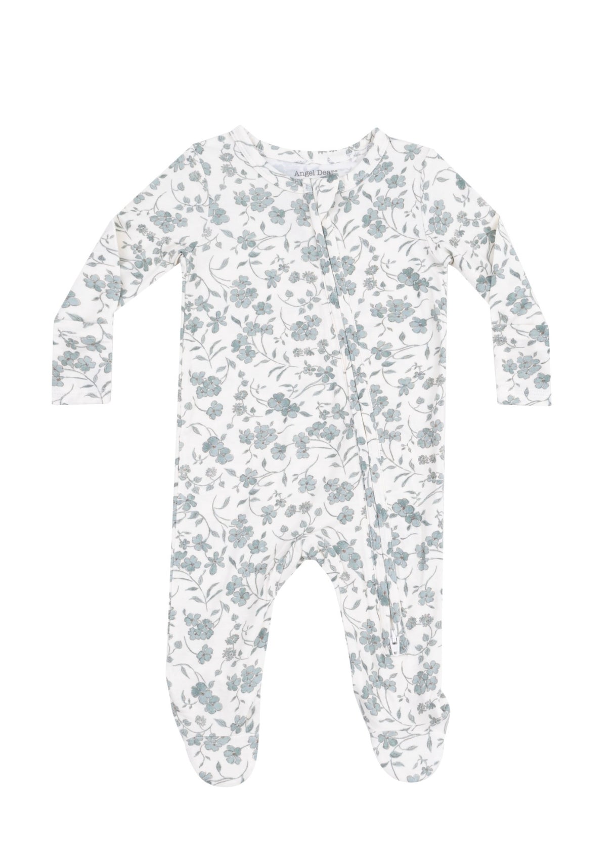 Floral Babies Breath Footie PJ’s