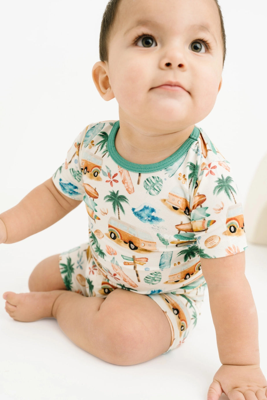 Beach Vacay Bamboo 2-Piece Short Set