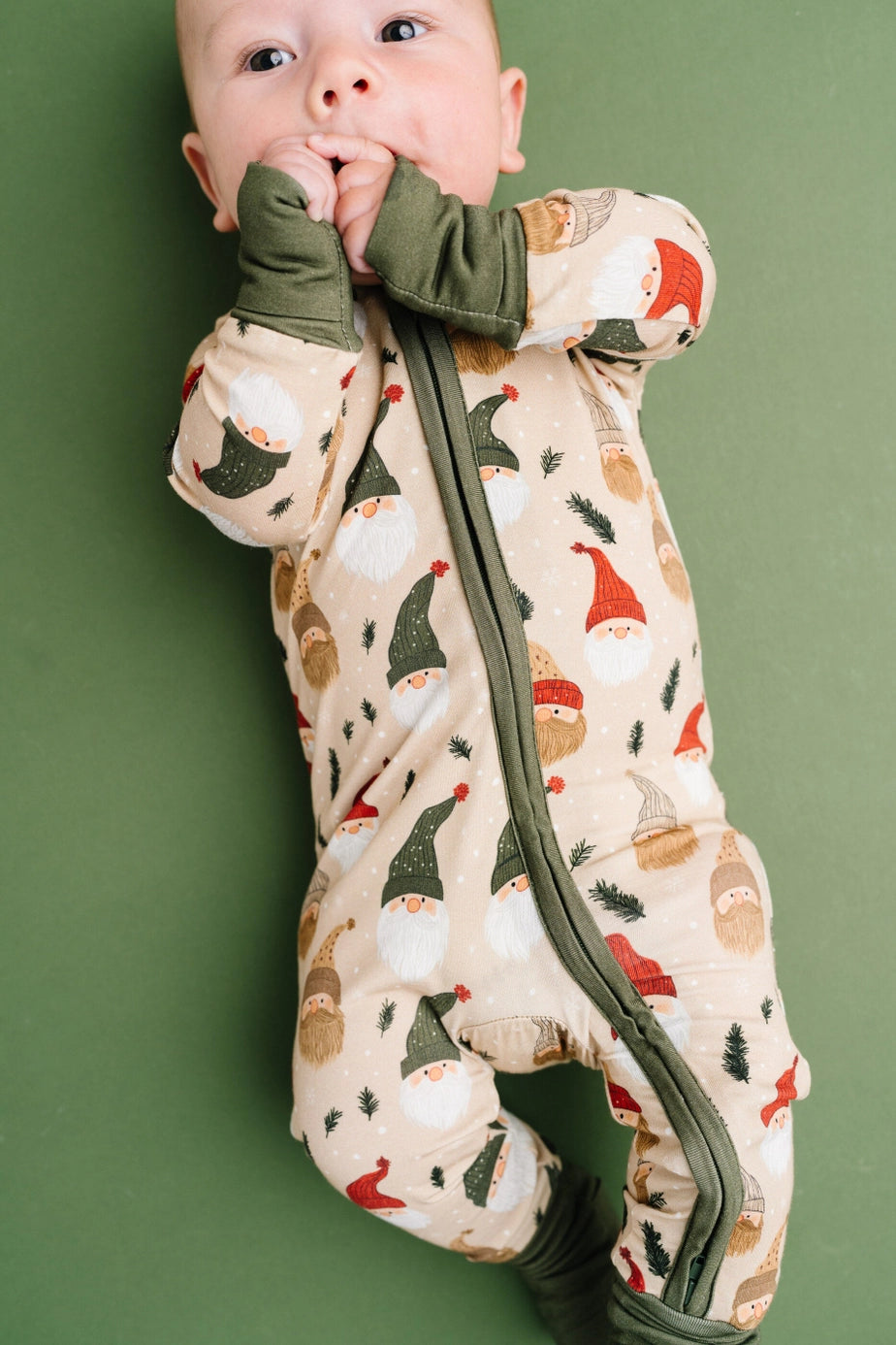 Cozy Gnomes Bamboo Zipper PJ’s