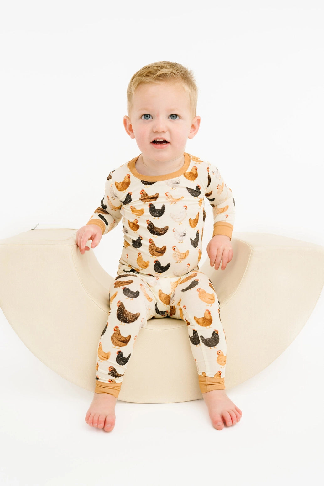 Backyard Chickens Bamboo 2-Piece PJ Set
