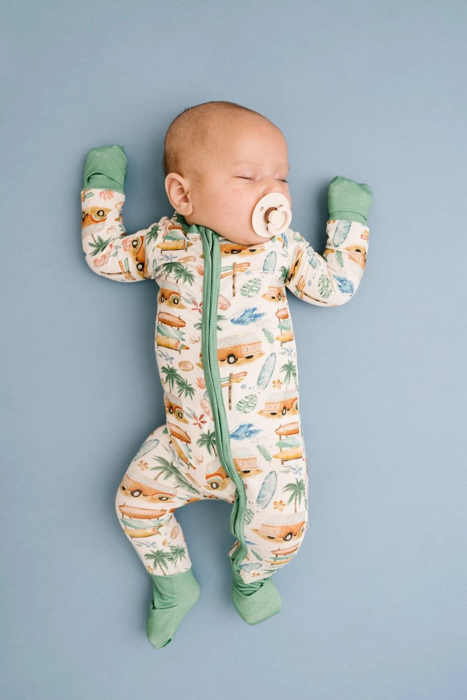 Beach Vacay Bamboo 2-Way Zipper PJ’s