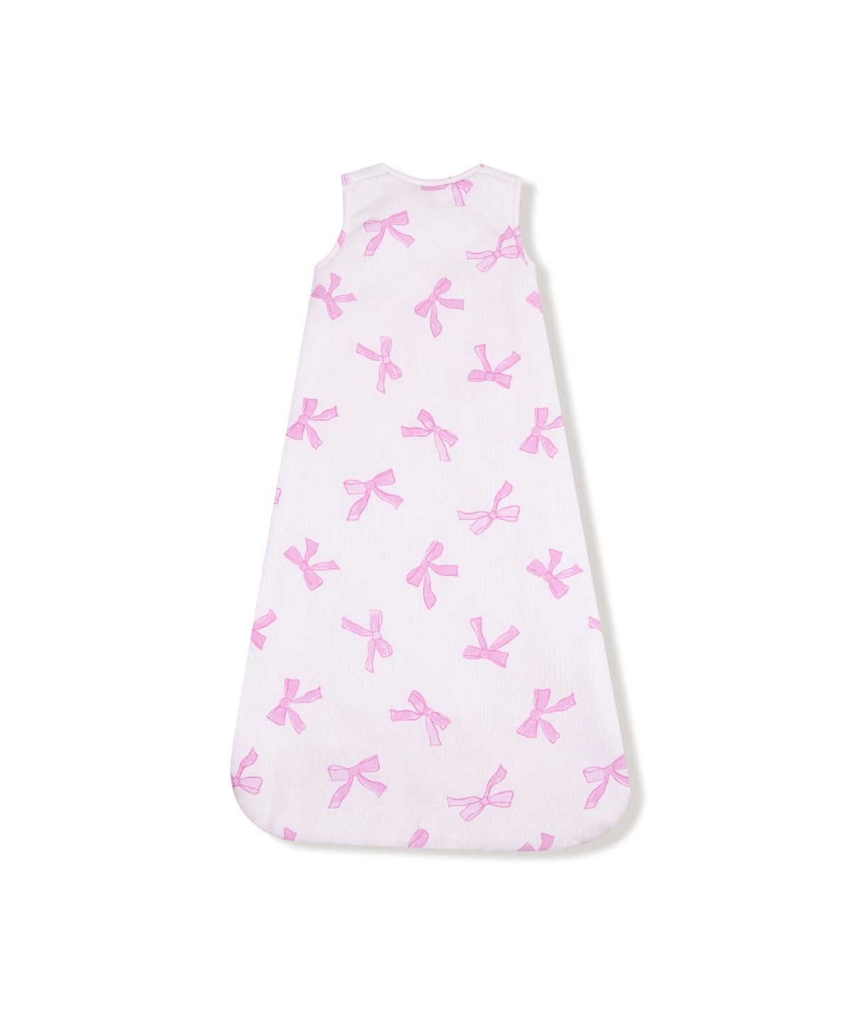 Pretty Pink Bows Ribbed Bamboo Sleep Sack