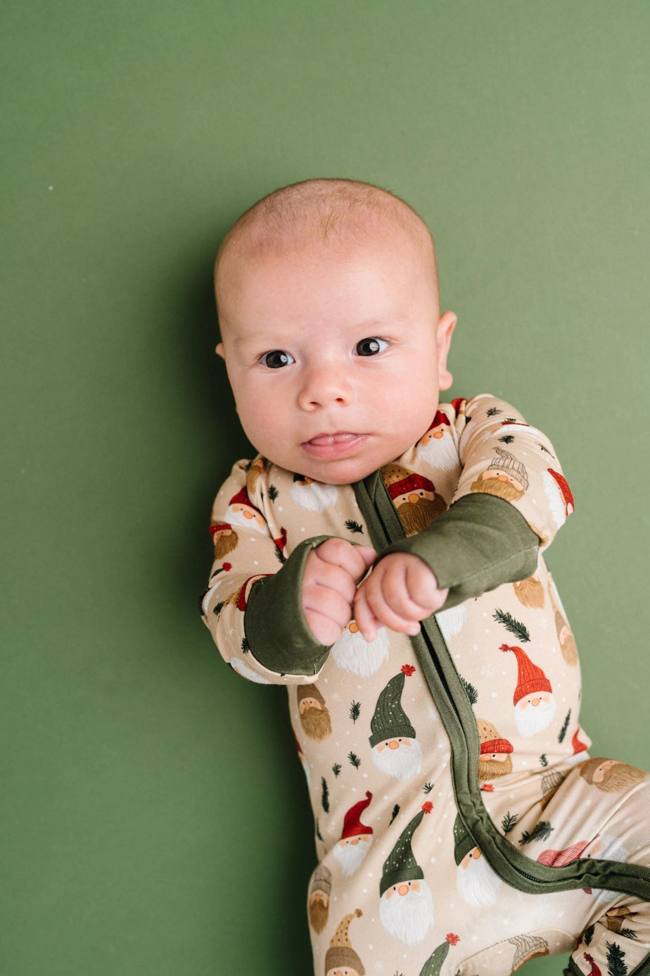 Cozy Gnomes Bamboo Zipper PJ’s