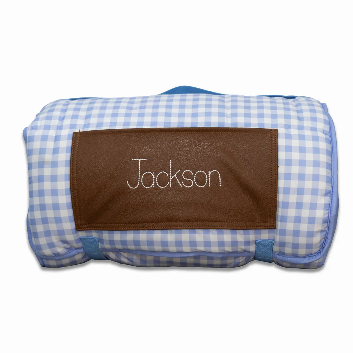 Blue Gingham Nap Mat - PREORDER
