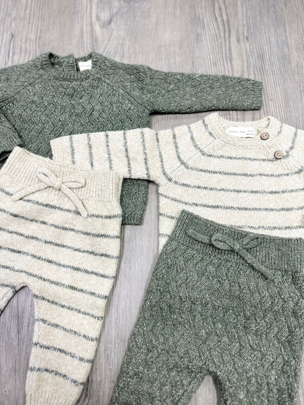 Knit Forest Sweater Set