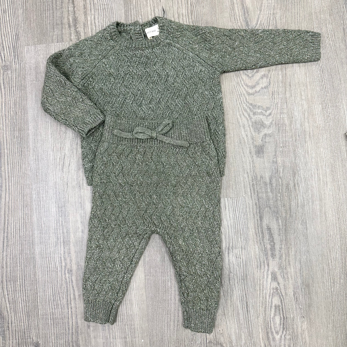 Knit Forest Sweater Set