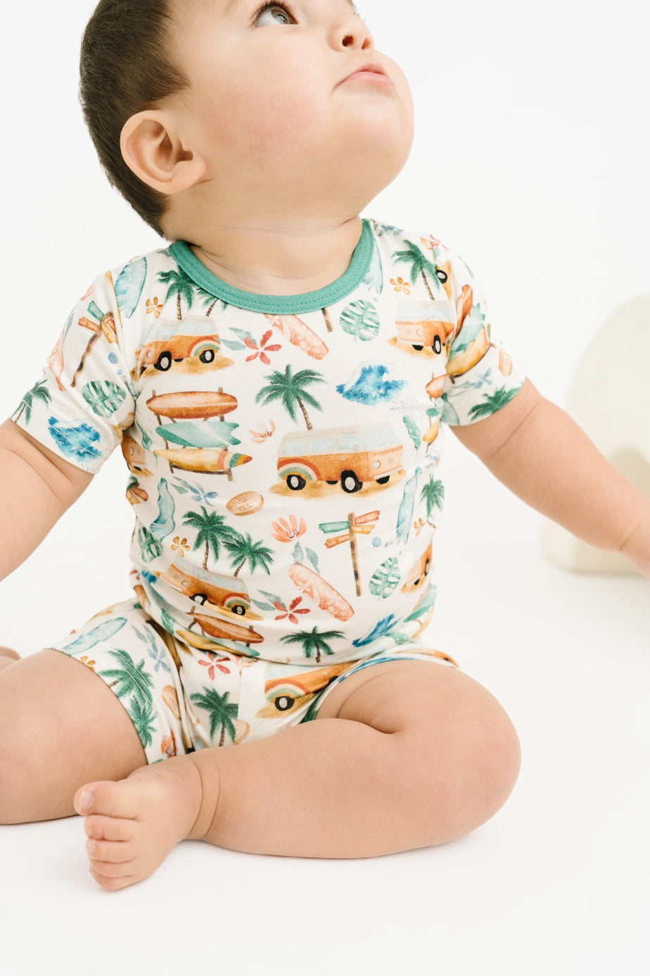 Beach Vacay Bamboo 2-Piece Short Set