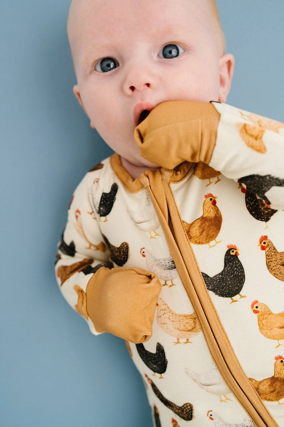 Backyard Chickens Bamboo Zipper PJ’s