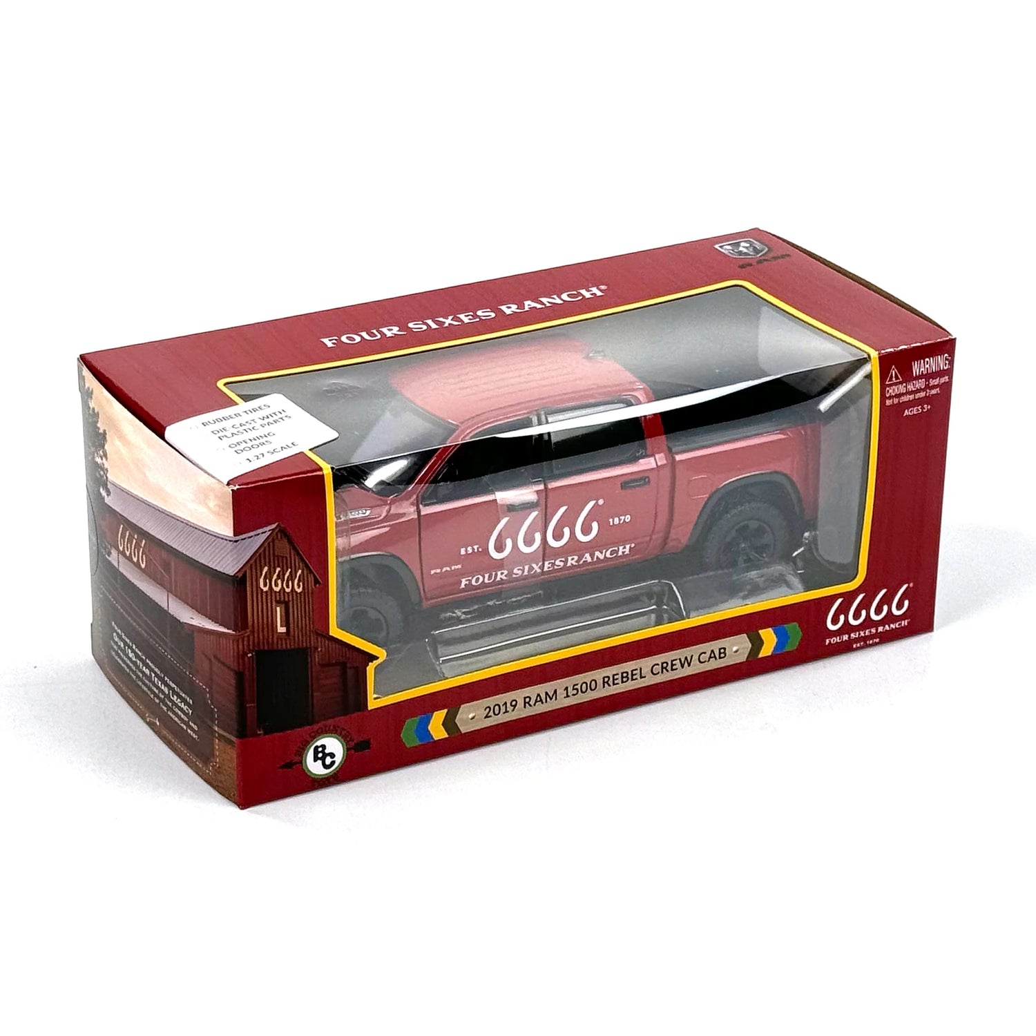 Die Cast Four Sixes Ranch 2019 Ram 1500 Rebel