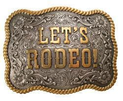 Let’s Rodeo Men’s Belt Buckle