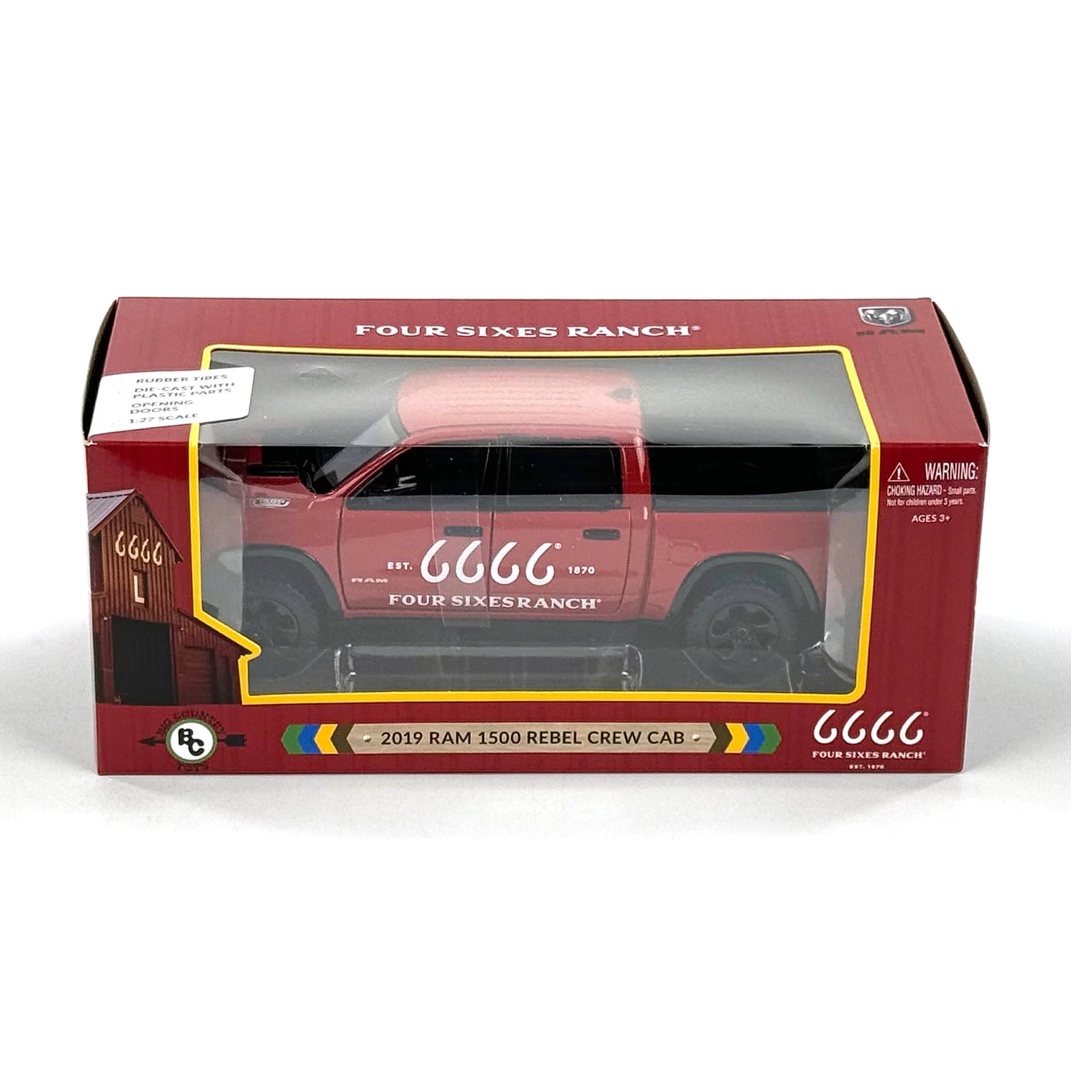 Die Cast Four Sixes Ranch 2019 Ram 1500 Rebel
