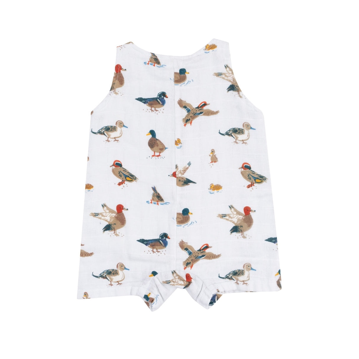 Blue Ducks Shortie Romper