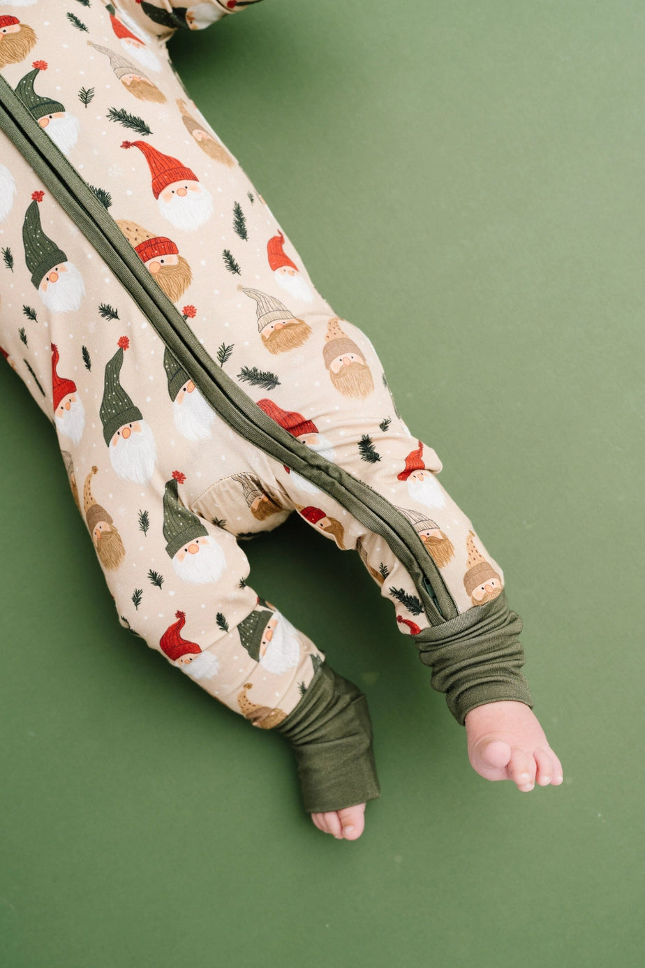 Cozy Gnomes Bamboo Zipper PJ’s