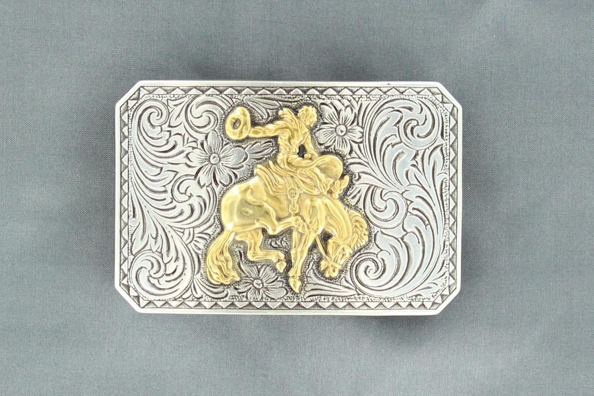 Nacona Saddle Bronc Buckle