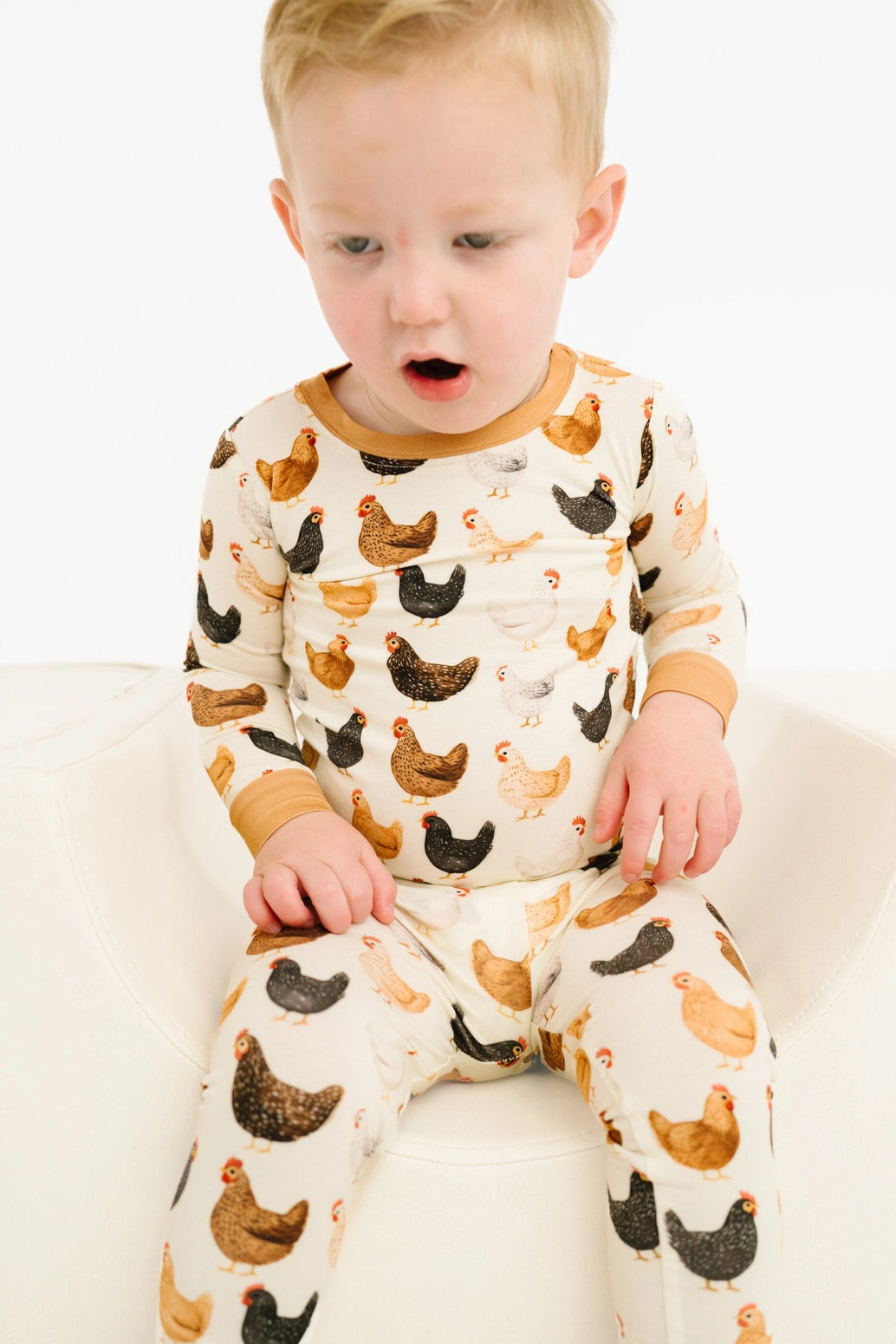Backyard Chickens Bamboo 2-Piece PJ Set