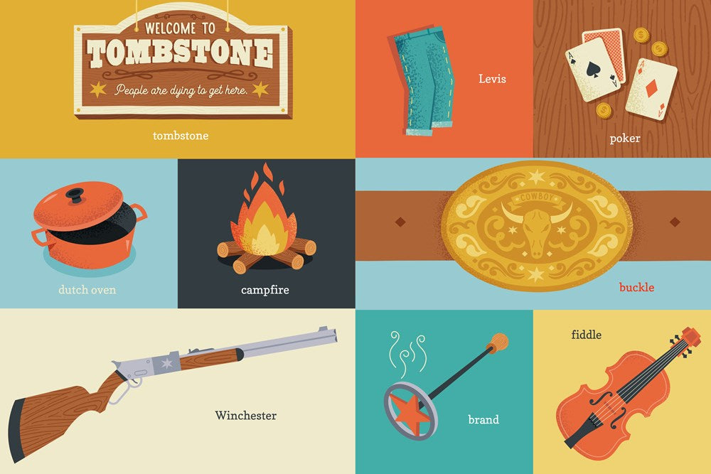 100 First Words For Little Cowpokes