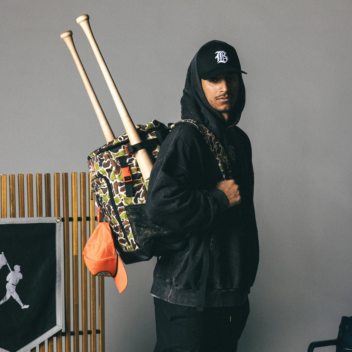 Ronin Baseball Equipment Camo Backpack