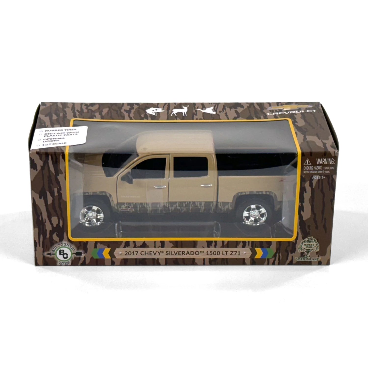 Die Cast Mossy Oak 2017 Chevy Silverado Z71
