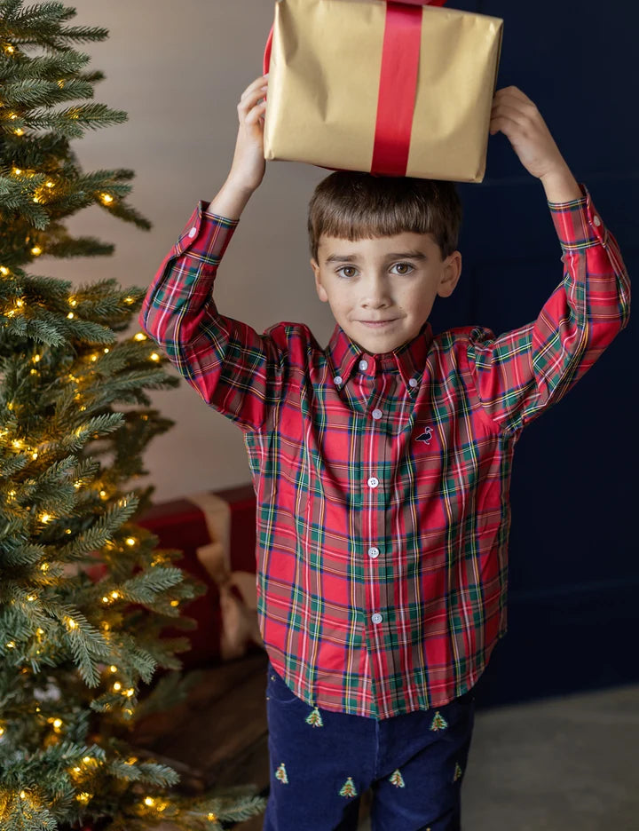 Boys Sportshirt Yuletide