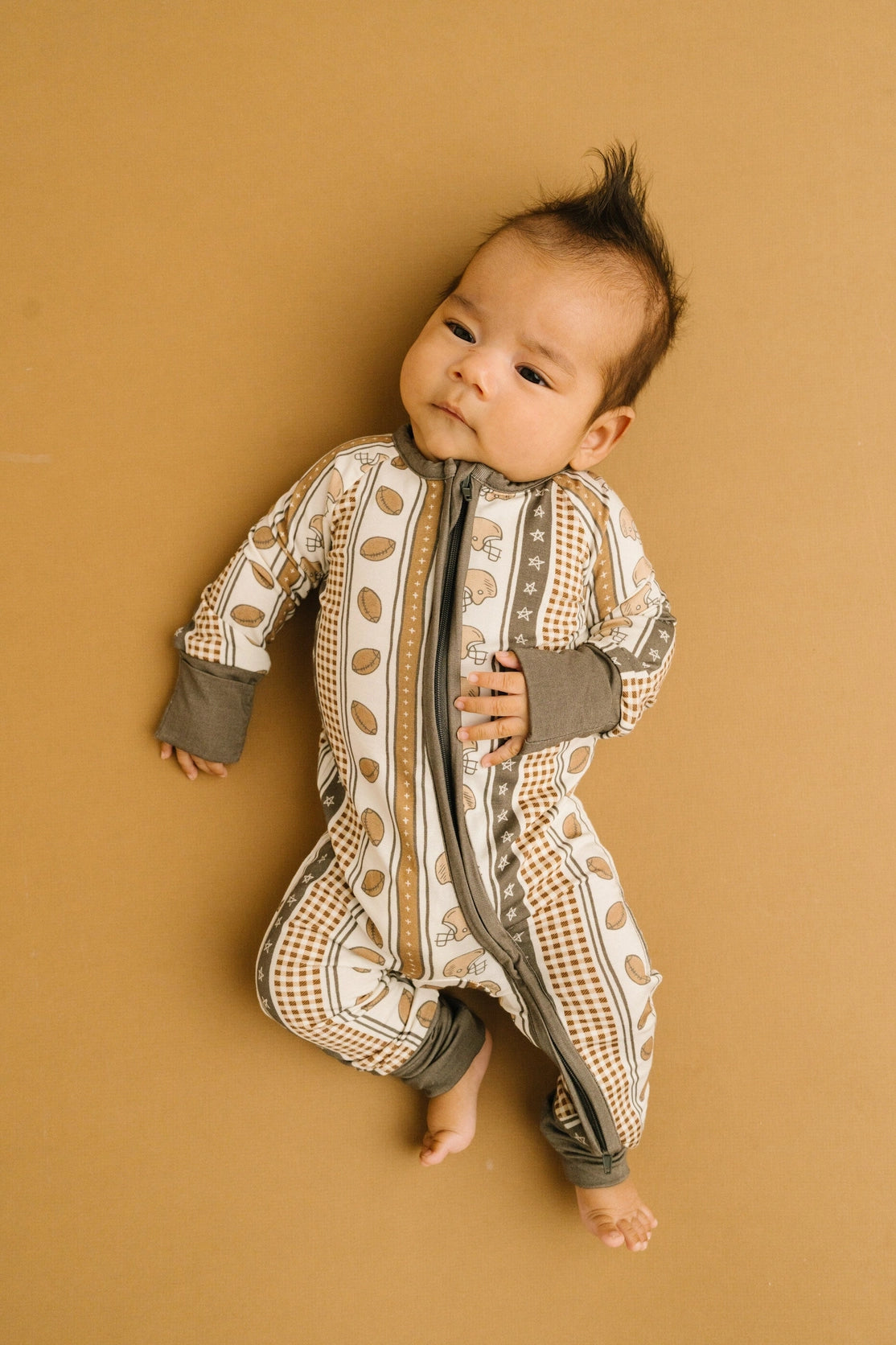 Touchdown Stripe Bamboo Sleeper