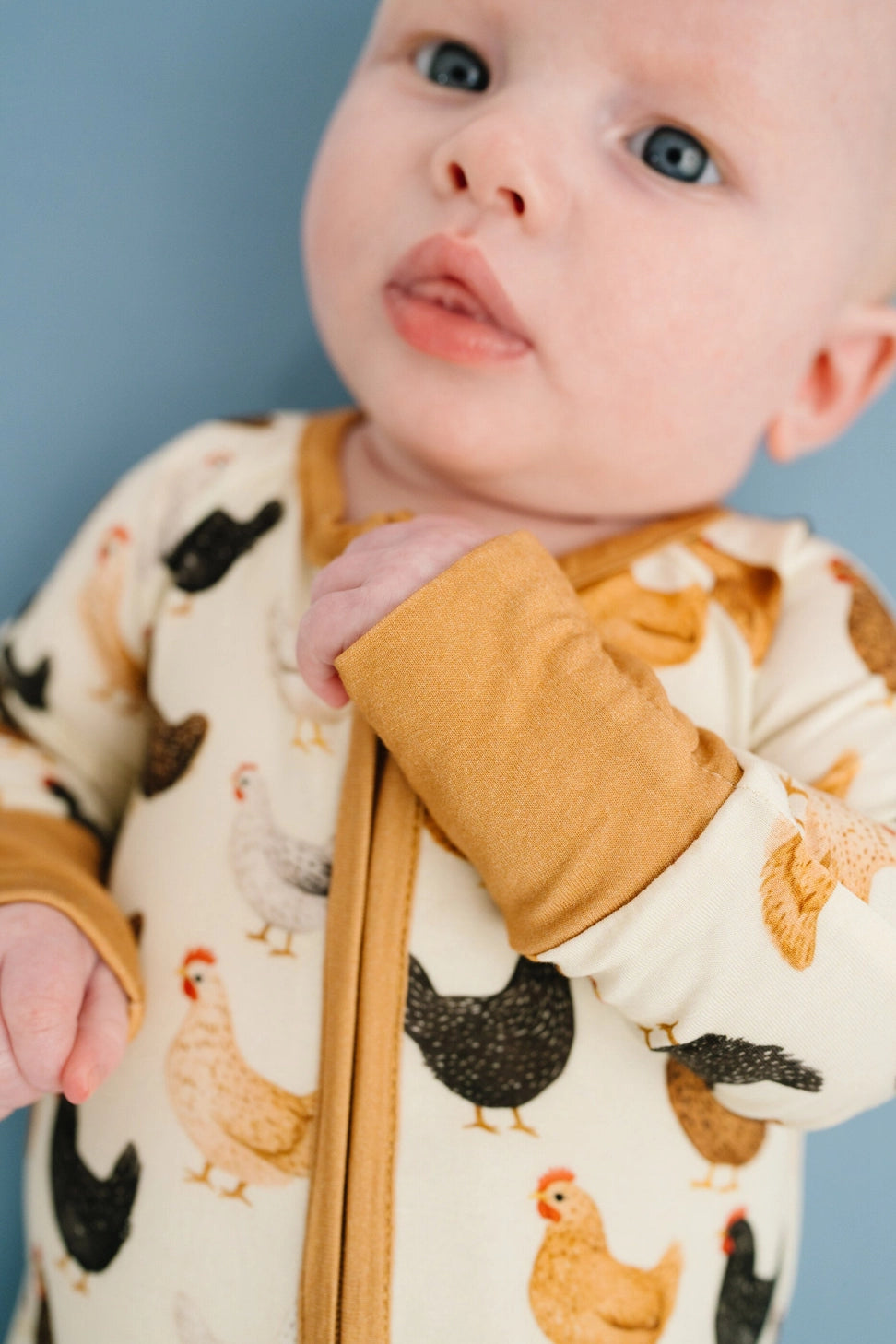 Backyard Chickens Bamboo Zipper PJ’s