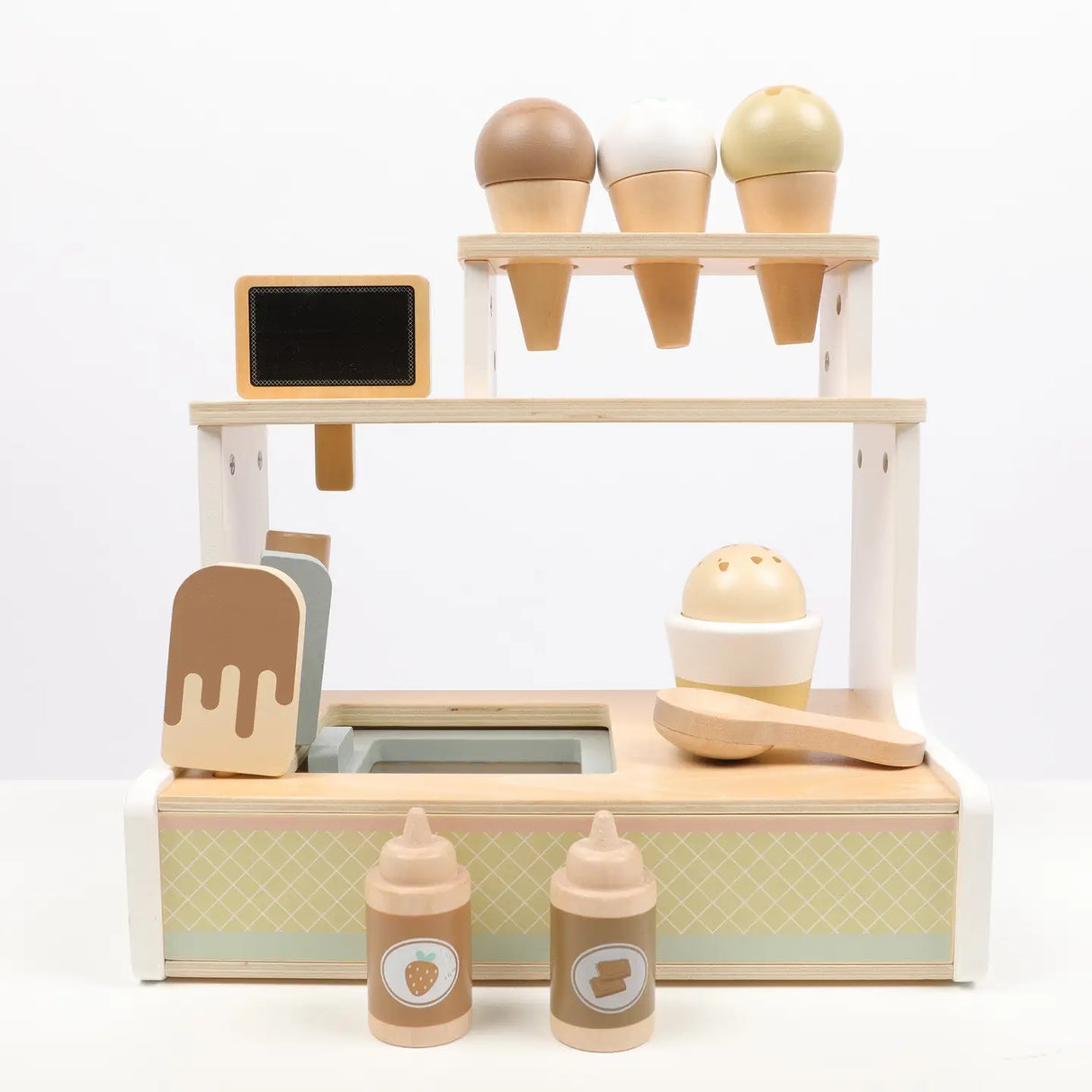 Ice Cream Shop Set - Wooden Montessori Toy