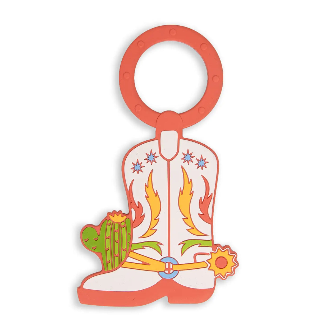 Western Cowboy Boot Baby Teether