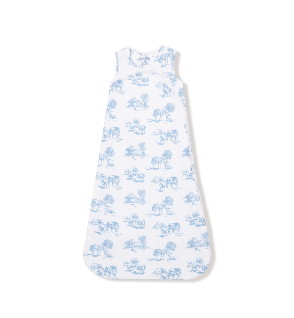 Blue Farm Toile Ribbed Bamboo Sleep Sack