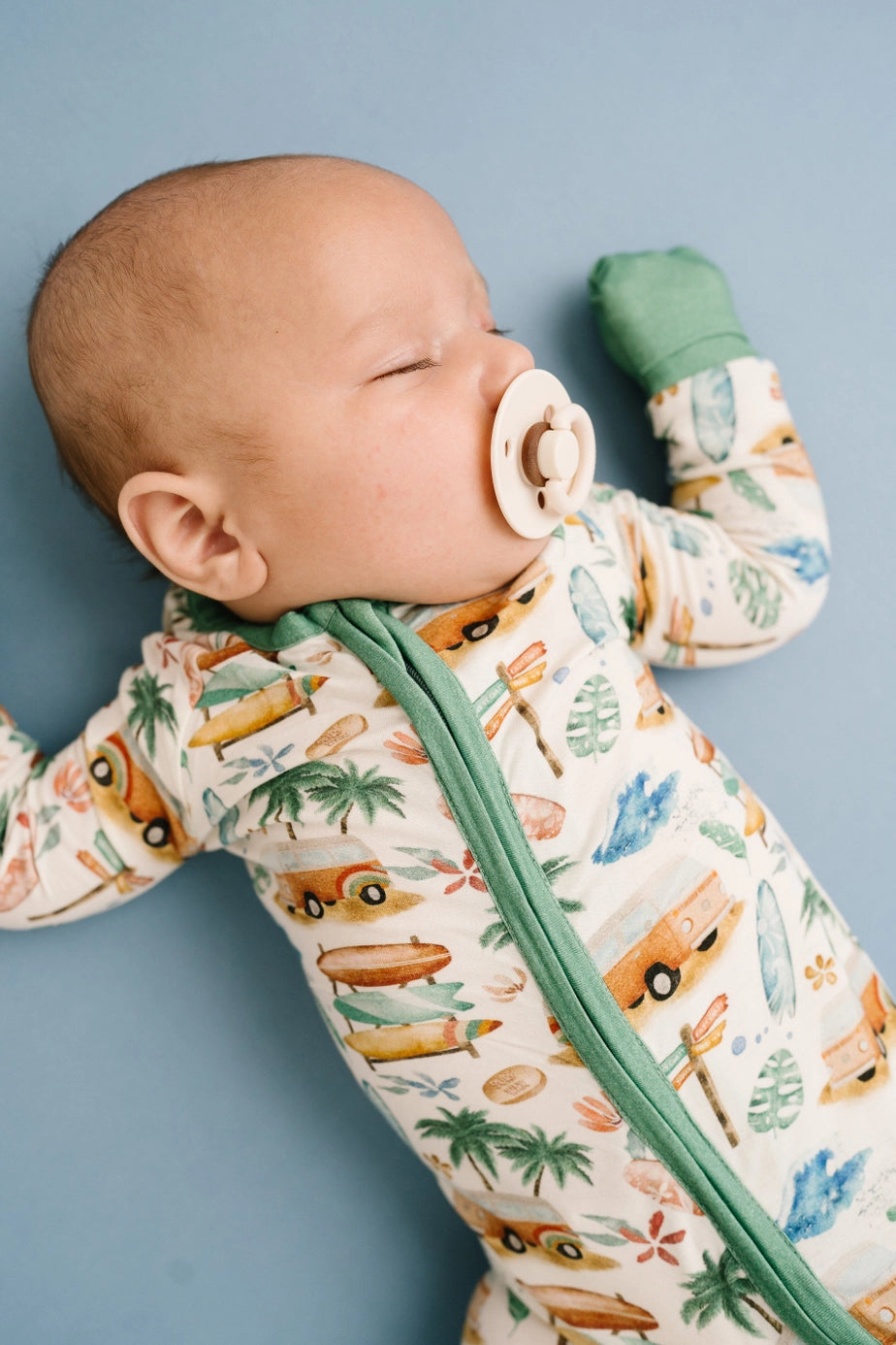 Beach Vacay Bamboo 2-Way Zipper PJ’s