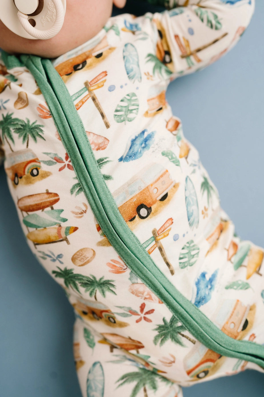 Beach Vacay Bamboo 2-Way Zipper PJ’s