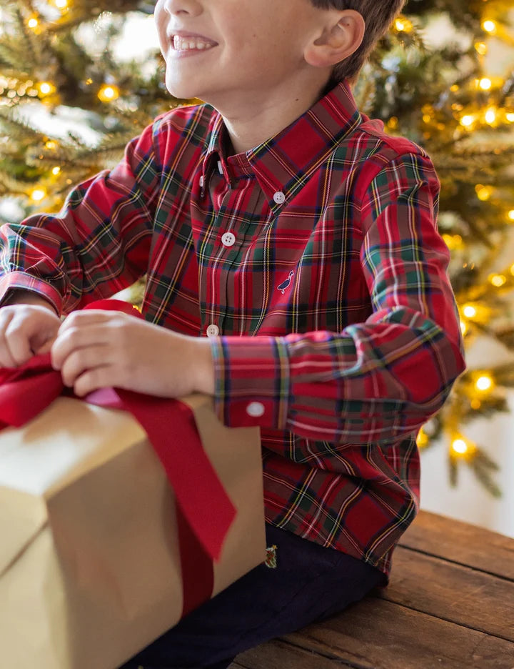 Boys Sportshirt Yuletide