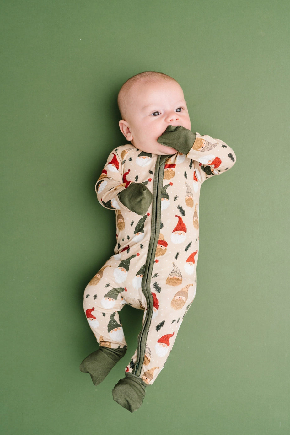 Cozy Gnomes Bamboo Zipper PJ’s