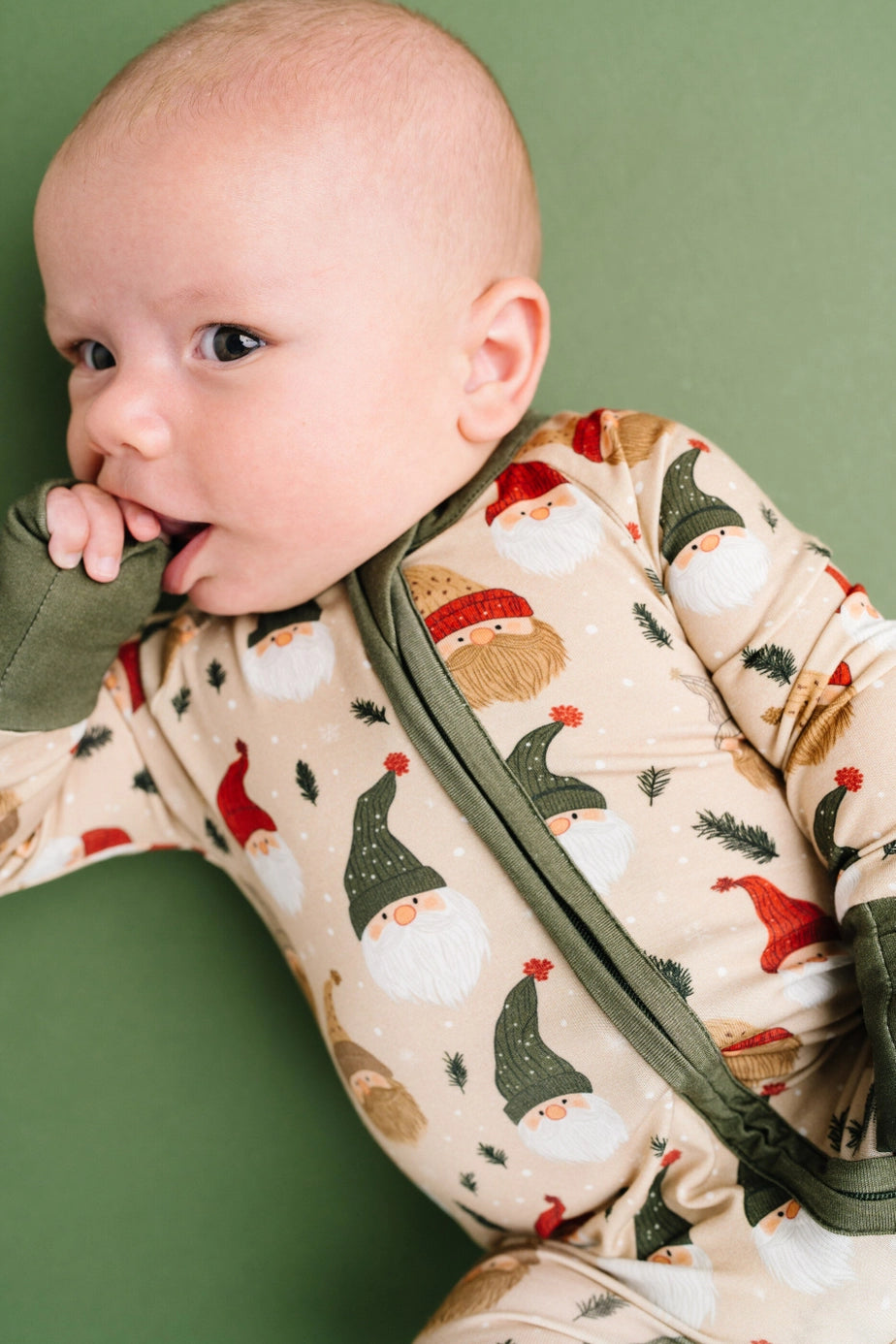 Cozy Gnomes Bamboo Zipper PJ’s
