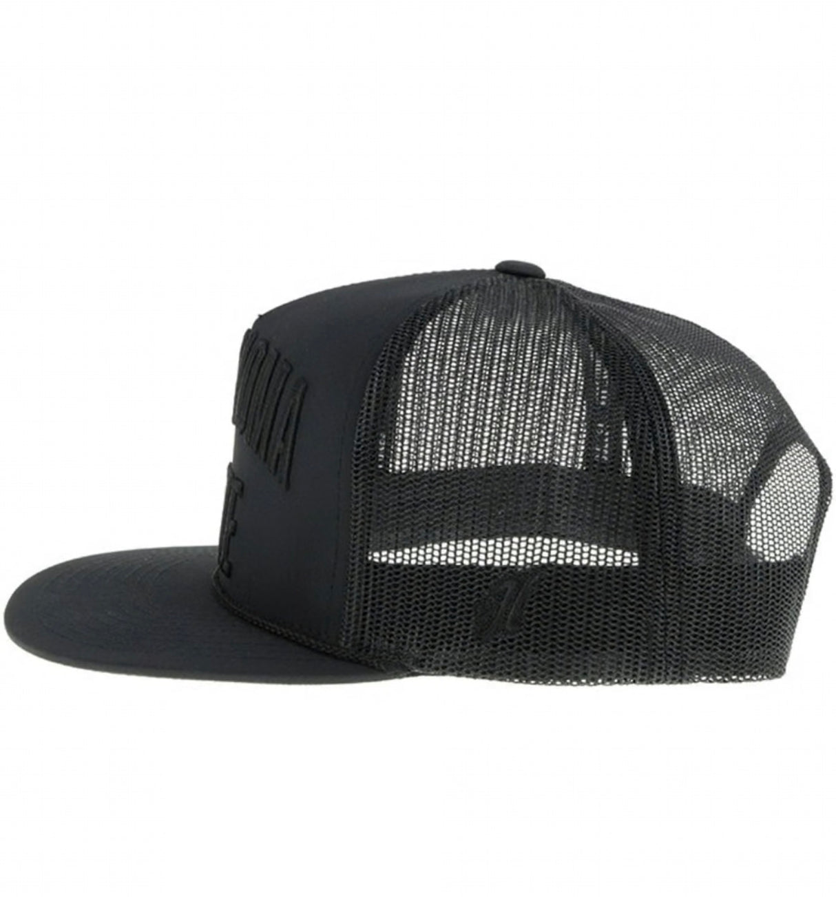 Hooey Oklahoma State 5 Panel Black Trucker