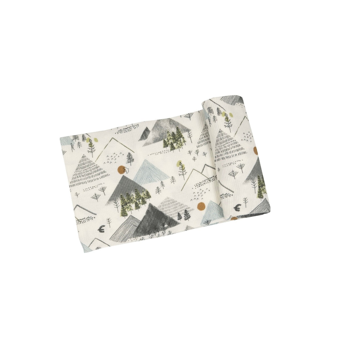 Mountains Bamboo Waffle Cone Swaddle