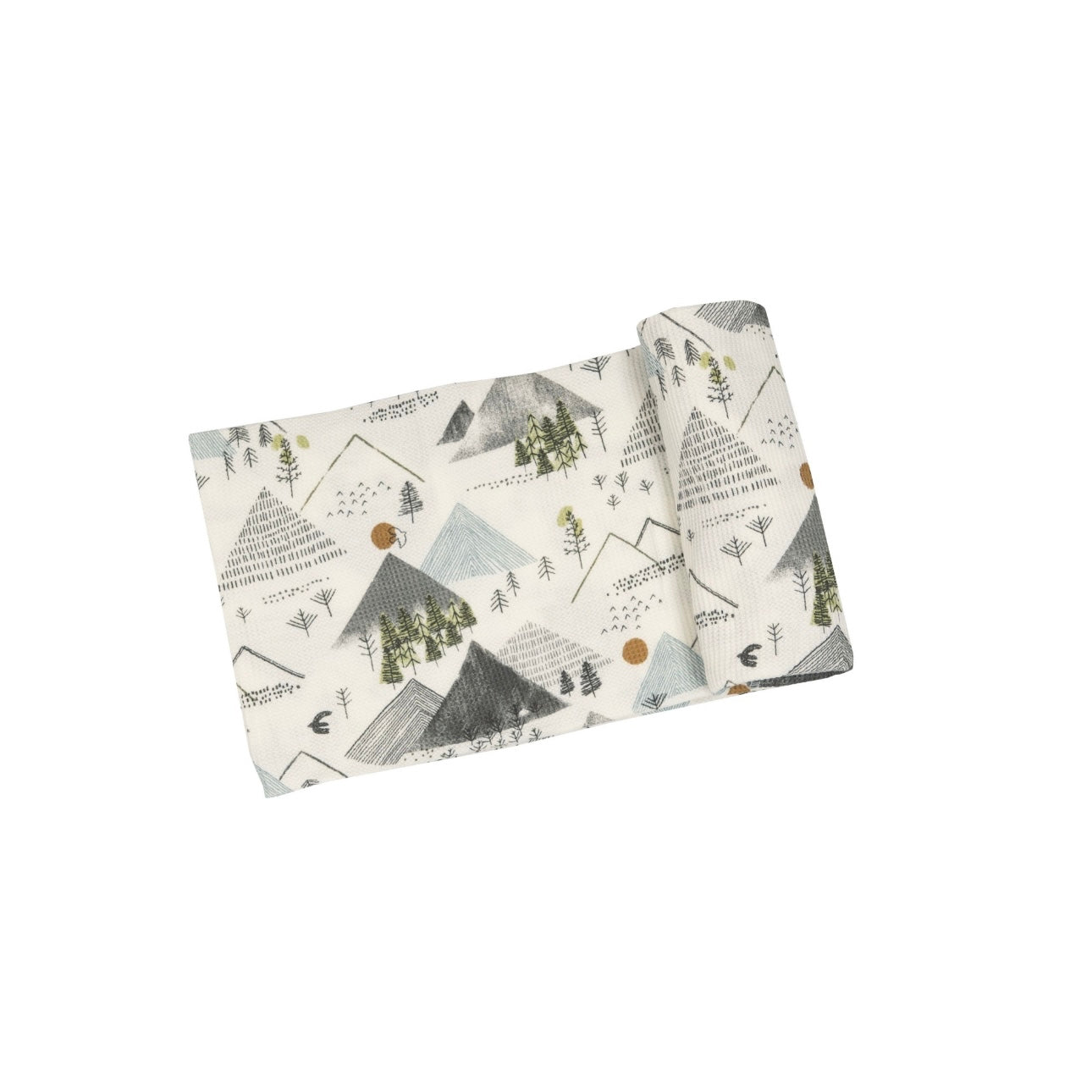 Mountains Bamboo Waffle Cone Swaddle