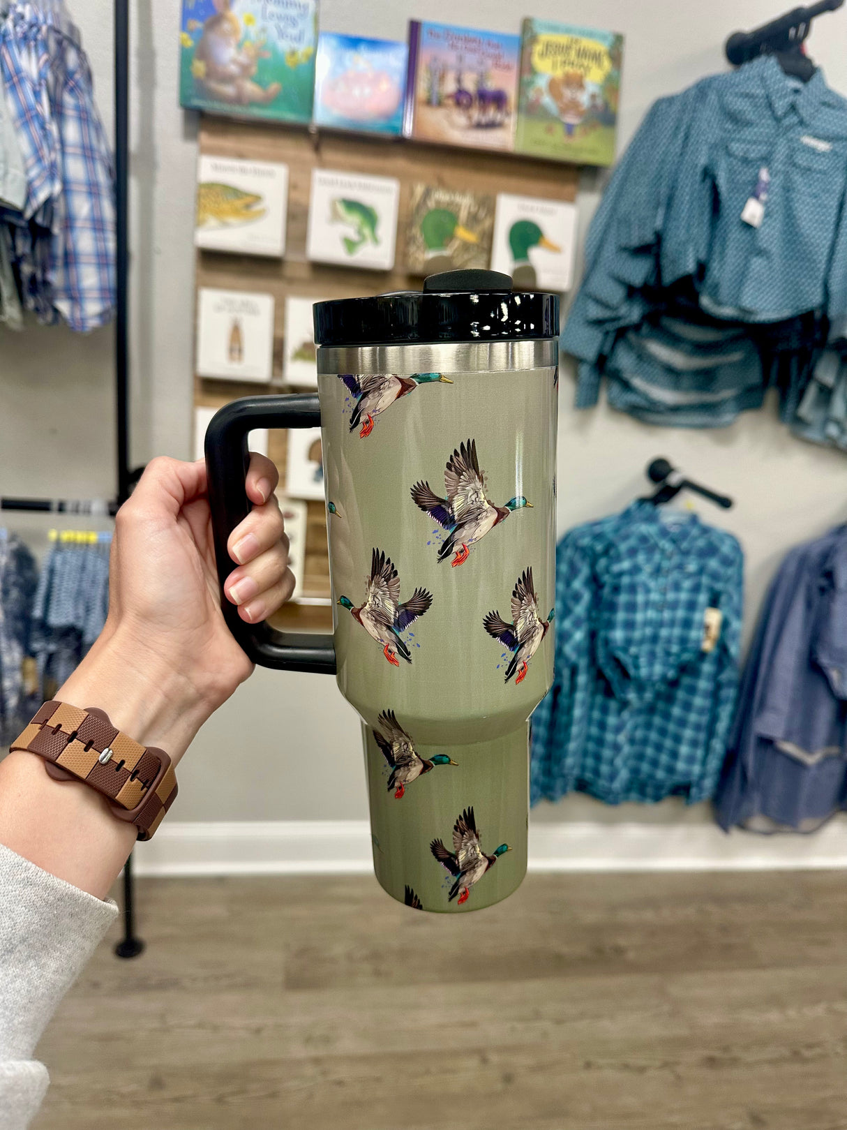 Mallard Green 40oz Tumbler