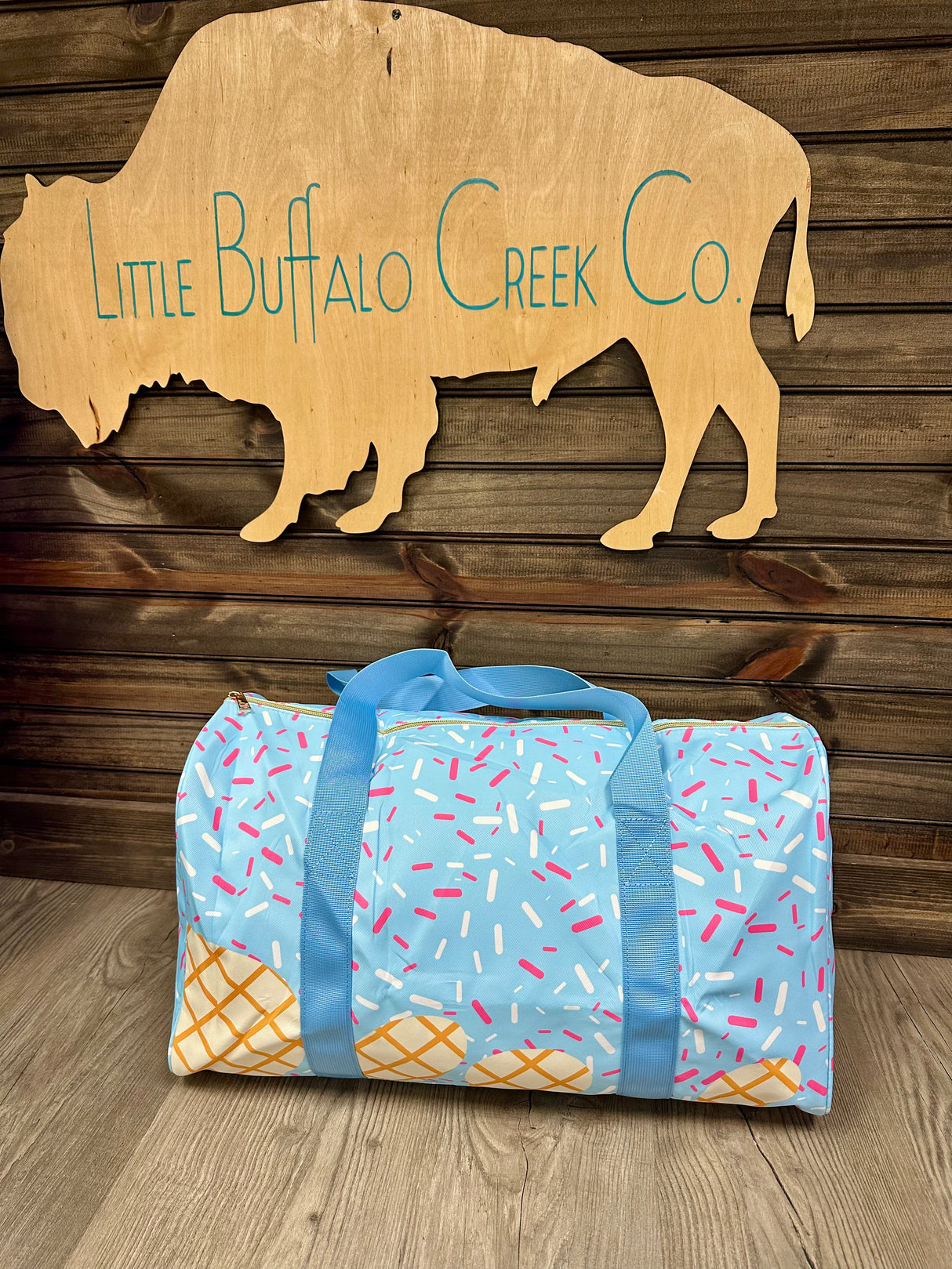 Ice Cream Drip Duffle Bag