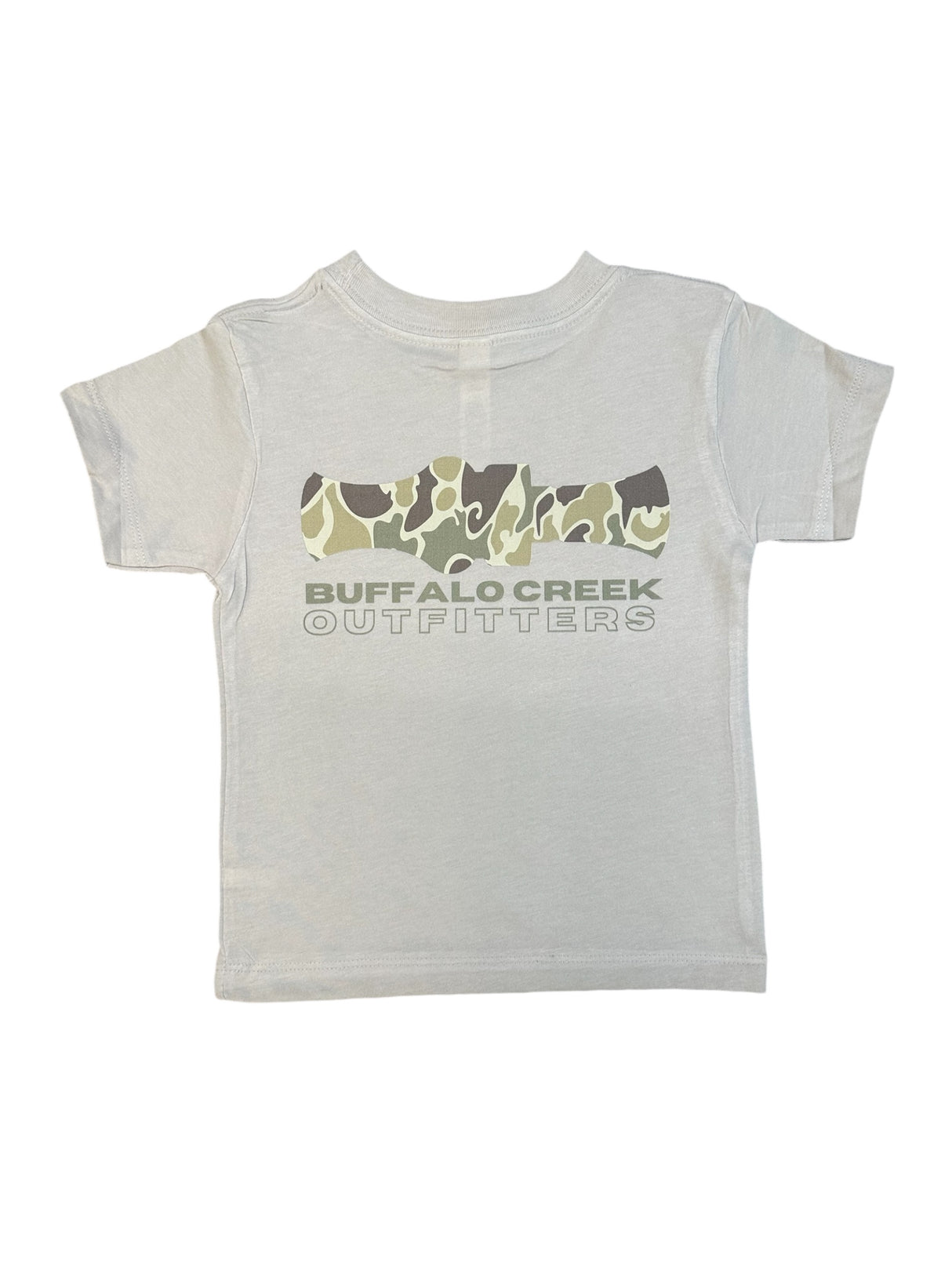 Retro Camo Duck Call Tee - Coyote Brown