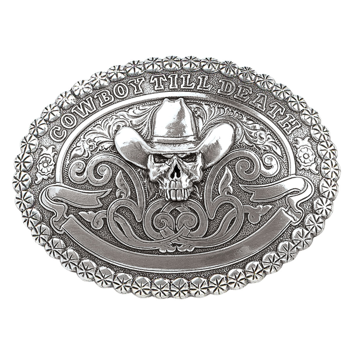 Crumrine Vintage Skull Buckle