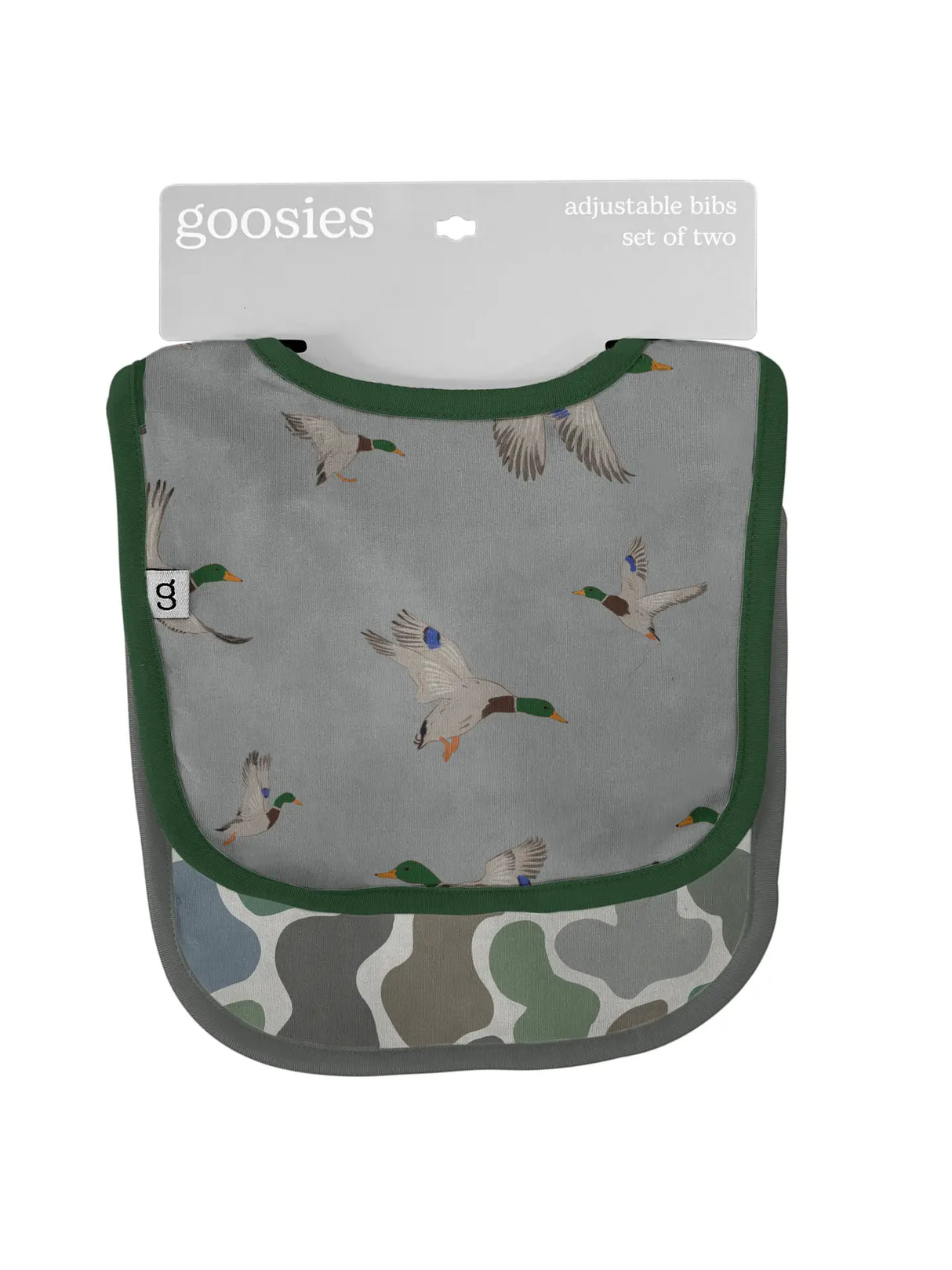Retro Camo & Mallard Bib Set