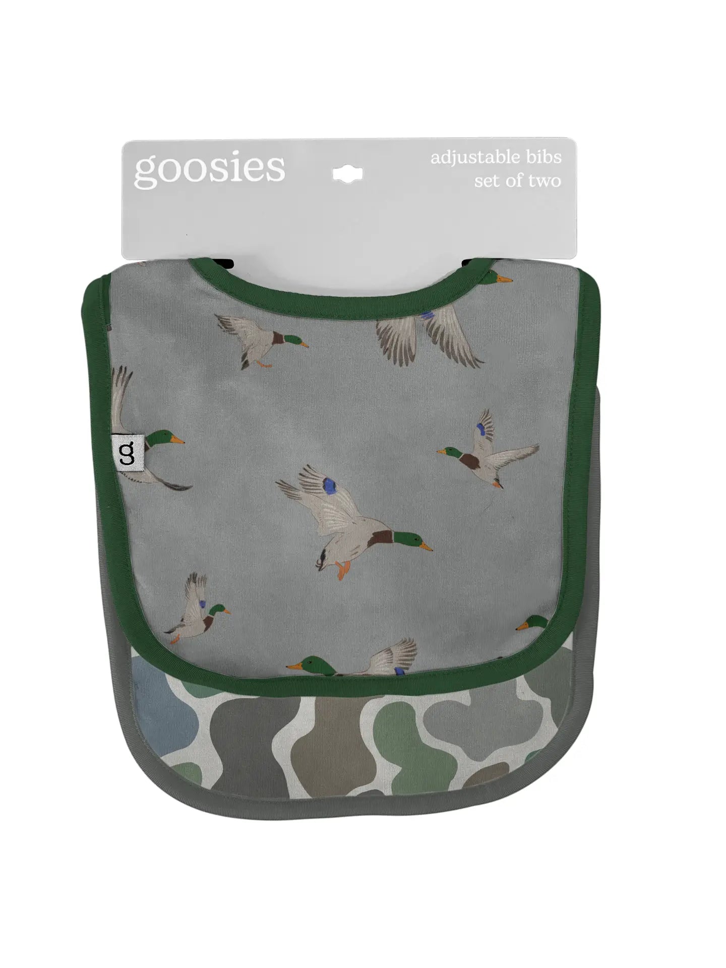Retro Camo & Mallard Bib Set