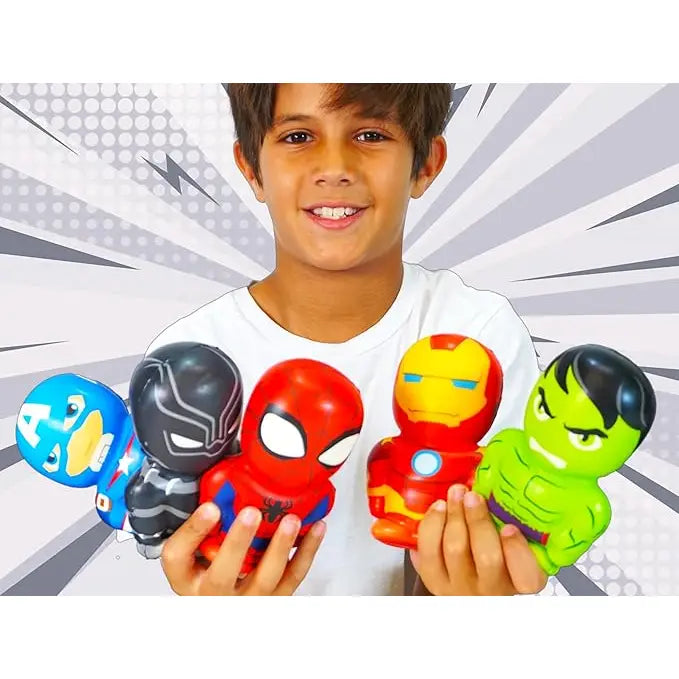 Marvel Avengers Large 5.5” Smash Foamies Squishy Fidget Toy