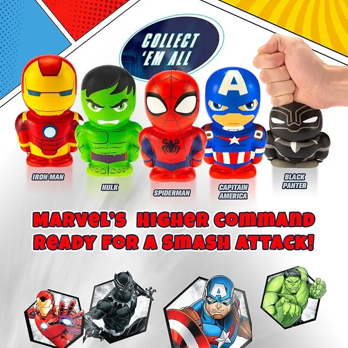 Marvel Avengers Large 5.5” Smash Foamies Squishy Fidget Toy