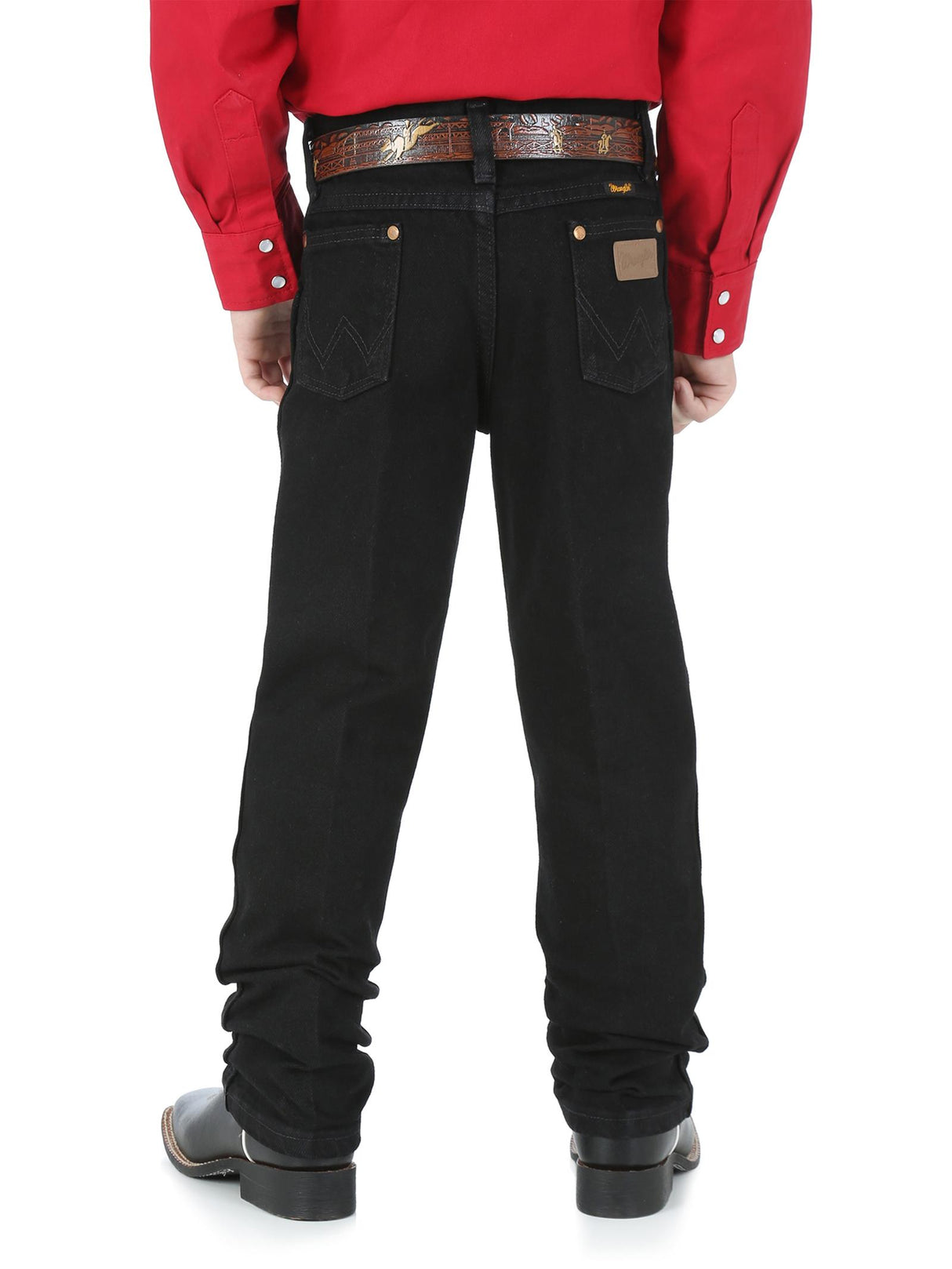 Cowboy Cut Wrangler Pro Rodeo - Overdyed Black Jeans