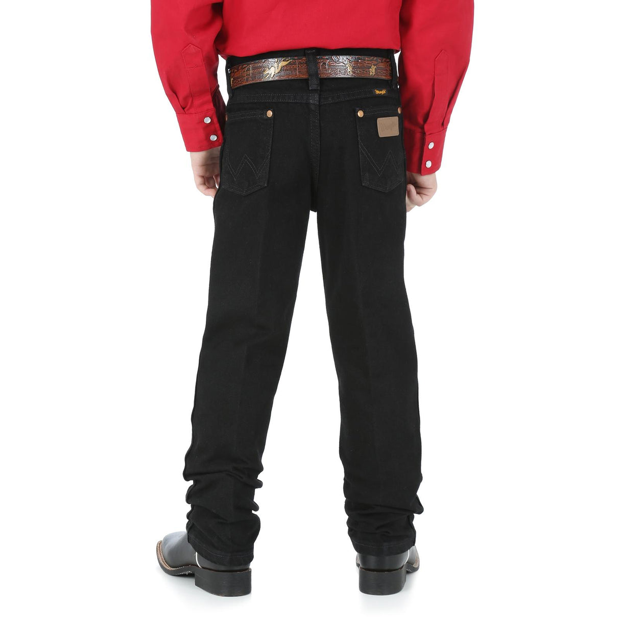 Cowboy Cut Wrangler Pro Rodeo - Overdyed Black Jeans