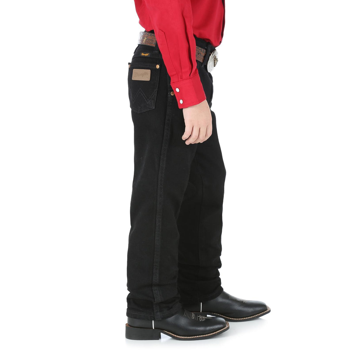 Cowboy Cut Wrangler Pro Rodeo - Overdyed Black Jeans