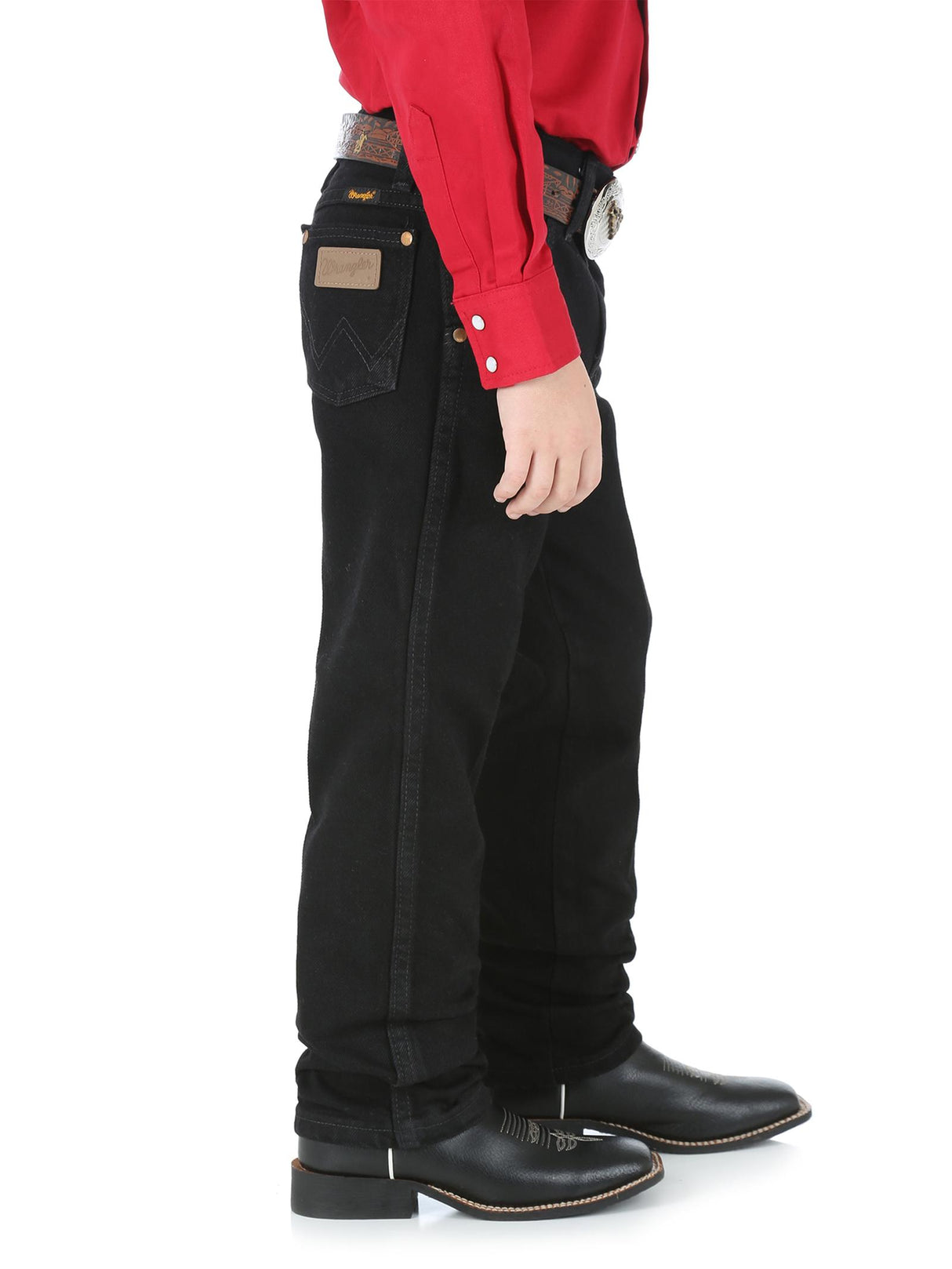 Cowboy Cut Wrangler Pro Rodeo - Overdyed Black Jeans